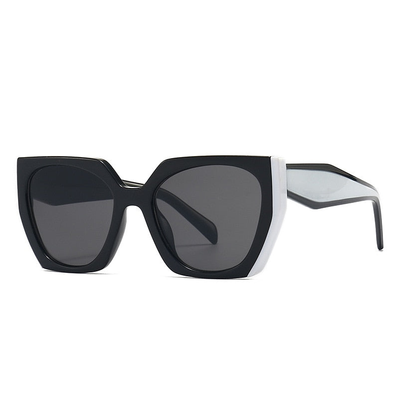 Designer Irregular Square Sunglasses