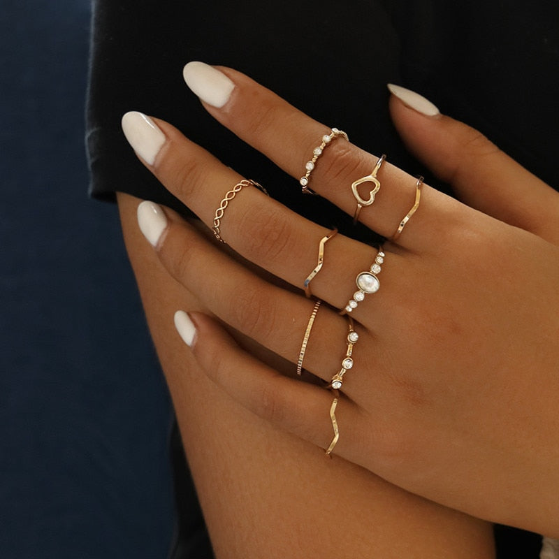 Geometric Knuckle Rings