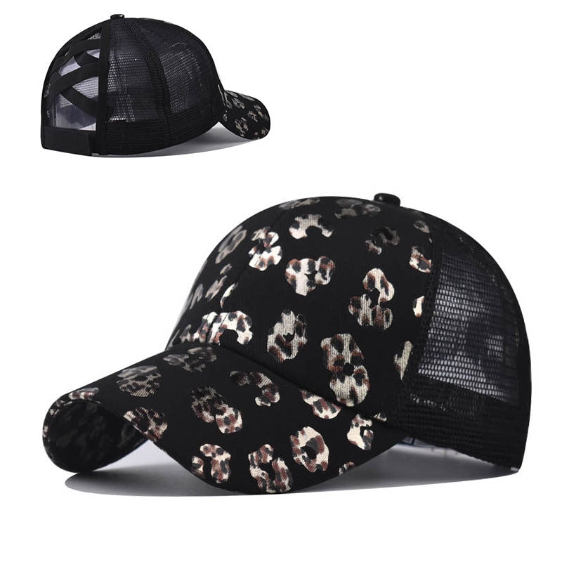 Ponytail Baseball Cap Women Snapback Hat