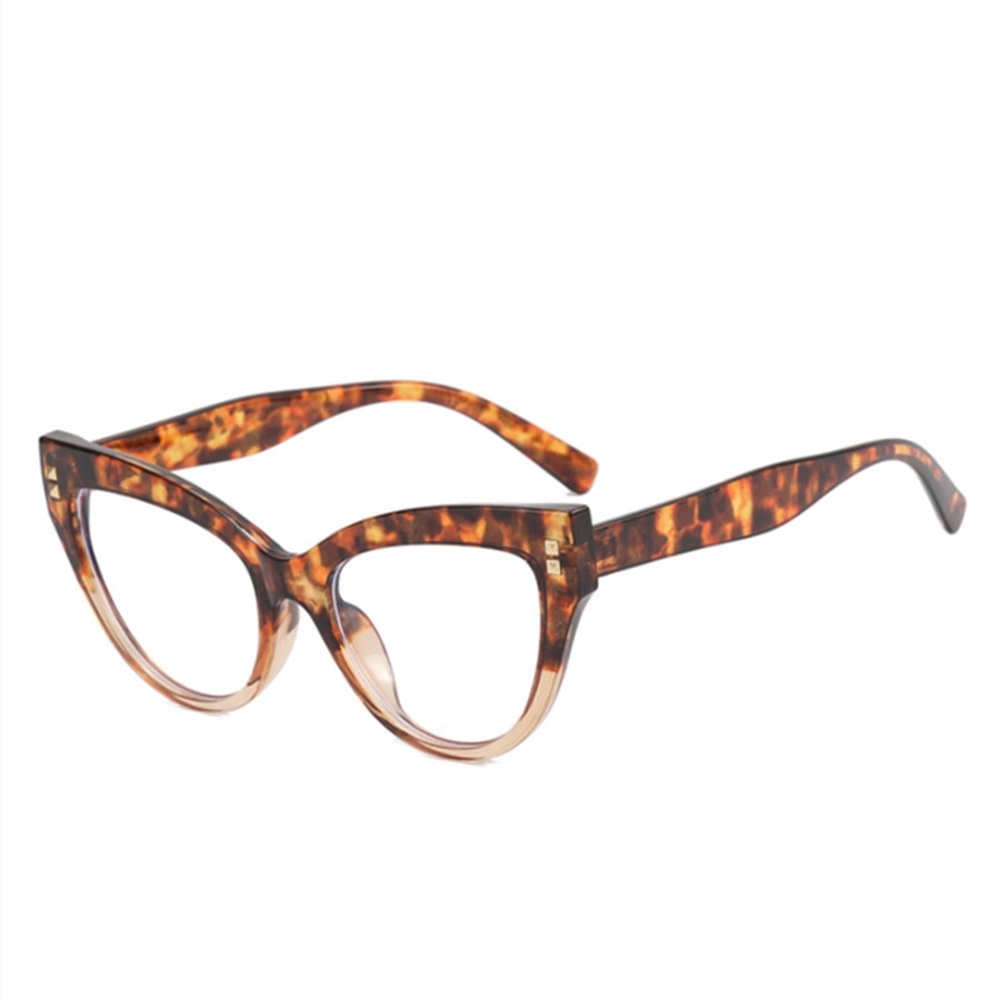 New Designer Glasses, Retro Cat Eye Rivet Decoration