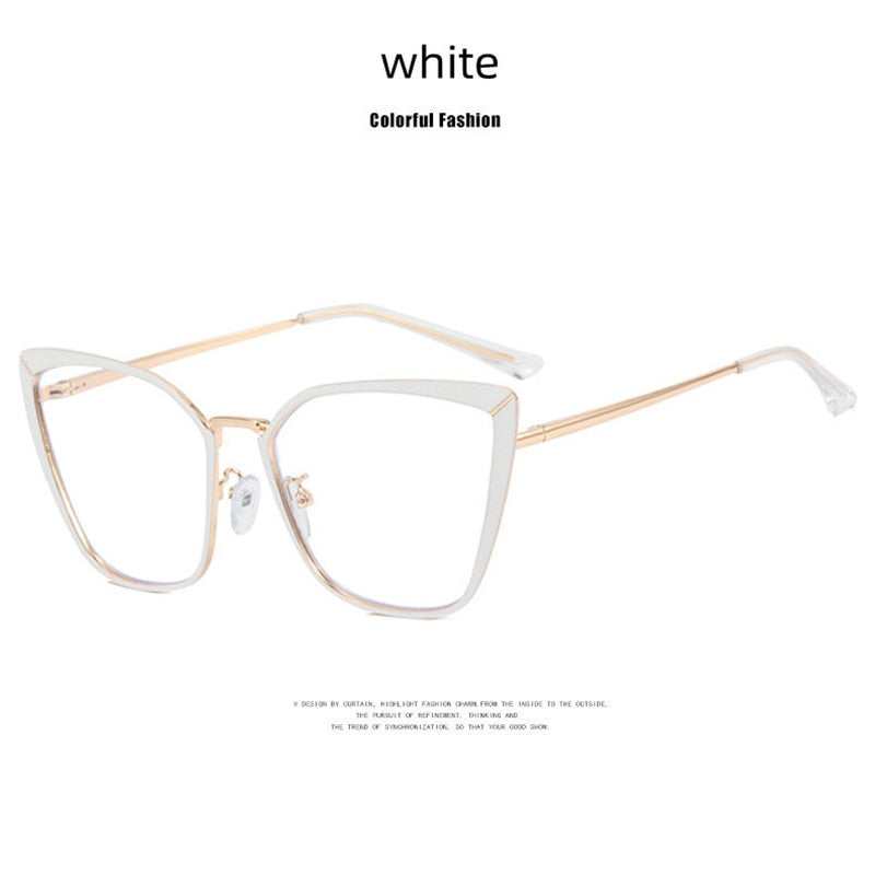 New Cat Eye Frame Anti Blue Light Glasses