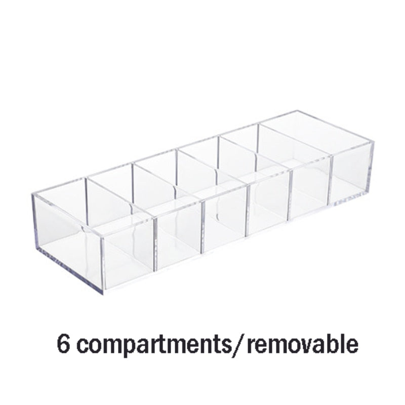 Transparent Acrylic Cosmetics Storage