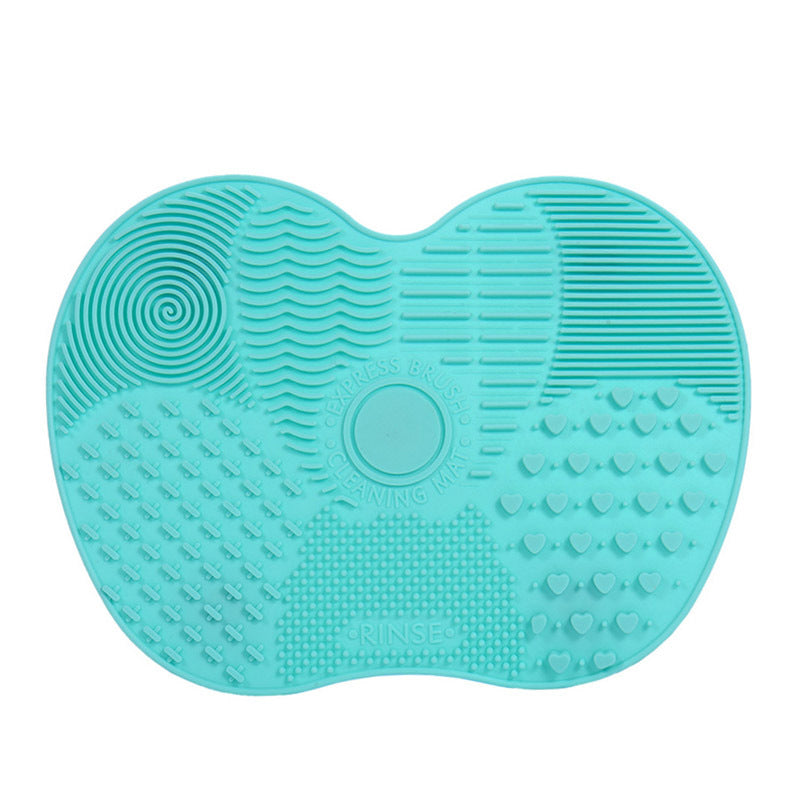 Silicone Cosmetic Brush Cleaning Pad With Suction Cup